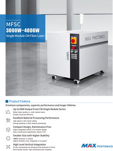 3000w 4000w 6000w 8000w 10000w 12000w 15000w 20000w Max Photonics <strong>Laser</strong> <strong>Source</strong> - Product Image 2