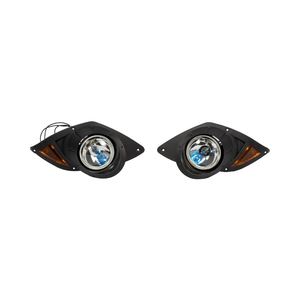 Kit d'éclairage LED 12V pour voiturette de <span class=keywords><strong>golf</strong></span> phare halogène à <span class=keywords><strong>prix</strong></span> d'usine-lunette noire pour YAMAHA DRIVE G29 - Product Image 1