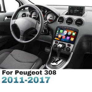Autoradio GPS pour <span class=keywords><strong>Peugeot</strong></span> <span class=keywords><strong>308</strong></span> 2011-2017 9/7 pouces Appareil d'autoradio double 2Din 4 cœurs Quad Stéréo GPS Navigation Autoradio Android - Product Image 1