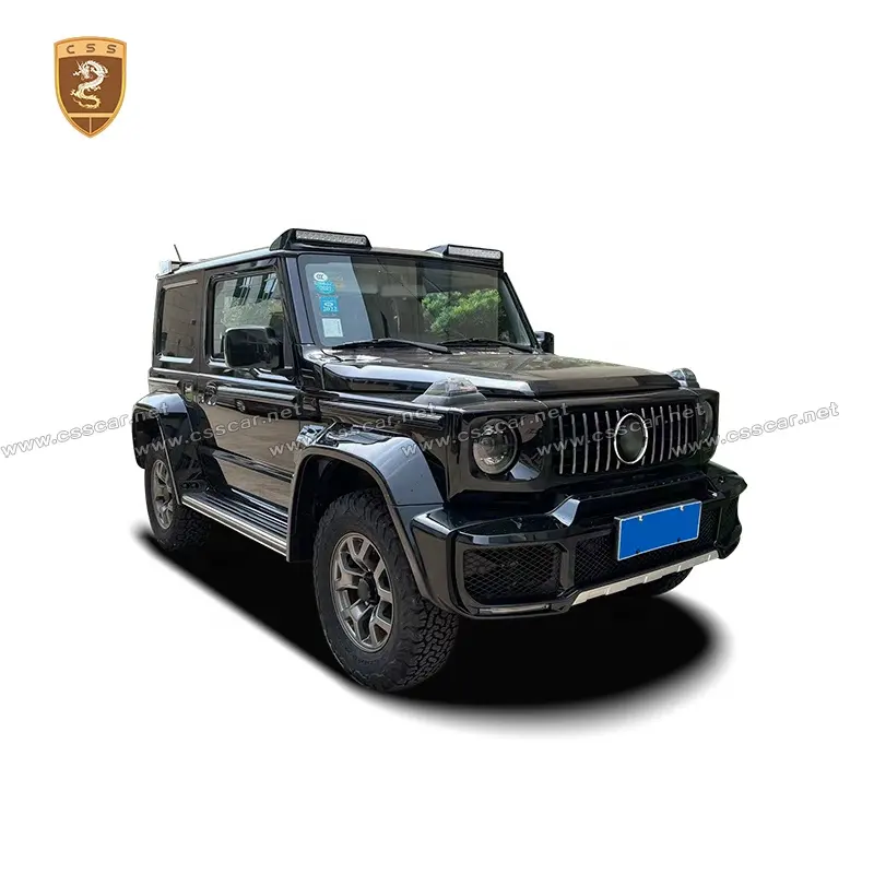 Bodykit For Suzuki Jimny Brab800 Style Body Kit PP Material Car Bumpers Assembly LED Headlamp Side Fenders Door Pedal