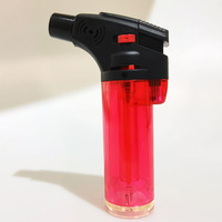 Briquet coupe-vent allumeur gonflable Cigare Encens Point Moxibustion Point Ai Bande Spécial Gaz Pistolet De Soudage Pistolet Torche