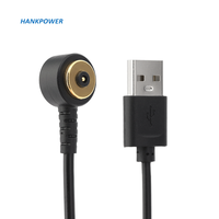 Adaptateur pogo de câble d'alimentation magnétique, 10 v 5A, 1 broche