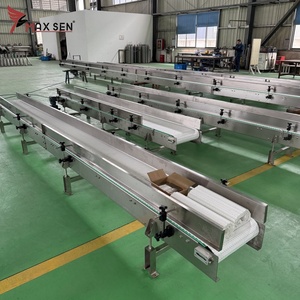 Maxsen NEW Nhựa Modular vành đai băng tải màu trắng cấp thực phẩm băng tải bên uốn cong Modular băng tải - Product Image 4