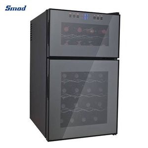Refrigerador para Vinos de 24 Botellas, Enfriador de Doble Zona para Vino Tinto, Modelo Dsj-69eb7(dd) - Product Image 3