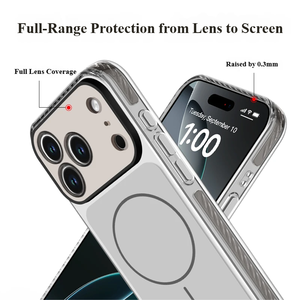Funda Magnética Estilo <span class=keywords><strong>iPhone</strong></span> 17 para <span class=keywords><strong>iPhone</strong></span> 15 <span class=keywords><strong>Pro</strong></span> Max, Protector de Lente con Orificios Precisos y Carcasa Rígida de Acrílico Resistente a Impactos - Product Image 4