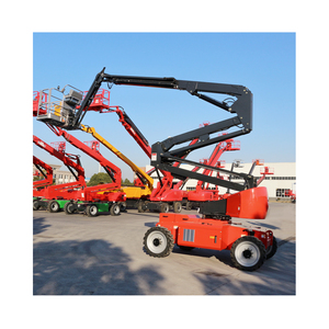Plataforma Elevadora Móvil Telescópica con Brazo Articulado, Altura de Trabajo de 12-44 m, Tipo de Ruedas - Product Image 1