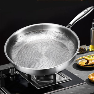Poêle en titane non revêtue, antiadhésive, motif écaille <span class=keywords><strong>de</strong></span> poisson, pour <span class=keywords><strong>camping</strong></span> - Product Image 5
