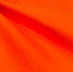 Tela Tejida FR Naranja de <span class=keywords><strong>Alta</strong></span> Resistencia NFPA70E/ASNI107 de 280 g/m² para Chalecos Reflectantes con Resistencia Permanente al Fuego - Venta al por Mayor Directa de Fábrica - Product Image 1