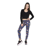 Leggings Women OEM Customized 2021 Allover variety Printed Super soft Brushed Cat Yoga Pants jogging pants