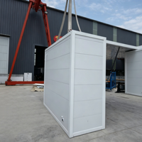 Cuisine extérieure modulaire chinoise en gros à prix abordable, belle cuisine mobile, ensemble de cuisine extérieure modulaire, maison mobile modulaire
