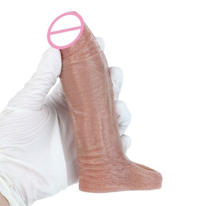 Realistic Penis Sleeve Extender <b>for</b> <b>Men</b> Cock Sleeve Reusable Penis Enlarger Delay Ejaculation Male Adult Sex <b>Toys</b> <b>for</b> Couple - Product Image 3
