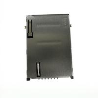 Soporte de tarjeta SIM autoejectable GXD, ranura de 6 pines + 1 pulsador, montaje SMD/SMT, soldadura externa, normalmente cerrado, dos electrónicos