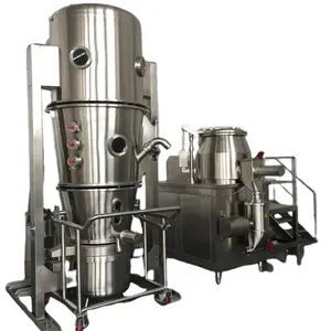 Chất lượng cao FL loạt chất lỏng giường máy sấy granulator lớp phủ trộn phun máy gia vị flavouring hạt Thiết bị sấy khô