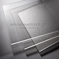 Vente en gros de feuilles acryliques PMMA à haute transparence, non toxiques, coupe facile, pour utilisation publicitaire, certifiées ISO9001, origine Taïwan