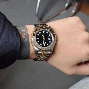 Montres mécaniques pour hommes de haute qualité, montre automatique 3285 GMT avec réserve de marche, montre de luxe - Product Image 5