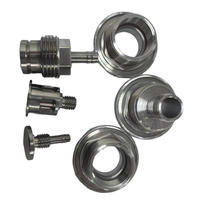Service de fraisage CNC sur mesure pour titane, acier inoxydable, aluminium, laiton, prototypage rapide, personnalisation de métaux, tournage, fraisage