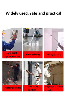 Petite machine de pulvérisateur de mortier d'énergie électrique avec les plus nouveaux composants de noyau de laque comprenant le moteur - Product Image 5