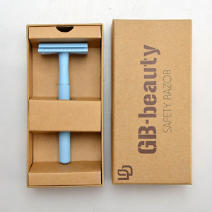 Liên Lạc Cá Nhân Độc Đáo Kim Loại Cạo <span class=keywords><strong>Razor</strong></span> Blue Double Edge An Toàn Dao Cạo - Product Image 1