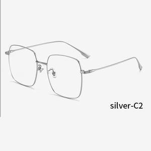 Chất lượng cao thời trang <span class=keywords><strong>Titanium</strong></span> kính quang học Stylish Black Gold bạc thiết kế thời trang khung - Product Image 1