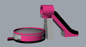 Thiết Kế Mới <span class=keywords><strong>Inflatable</strong></span> Cực Trò Chơi Thể Thao Tự Do Mùa Thu Nhảy Túi Khí Với Nền Tảng Để Bán - Product Image 2