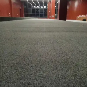 Karpet Koridor Lantai Hotel Shaggy Mewah Lorong Dinding Ke Dinding Karpet Area Shaggy Anti Slip Lembut
