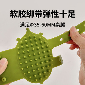 Cat Scratching Toy Wall Mounted Fur Rubbing Device For Stress Relief <b>Pet</b> Grooming Plastic Massage <b>Brush</b> - Product Image 4