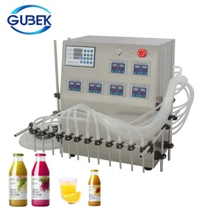 Machine de remplissage automatique de boisson de bouteille en plastique d'animal familier d'huile comestible de café 100-1000ml en Chine