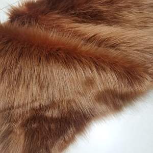 Vendite calde di alta qualità tessuto di pelliccia di poliestere 20% acrilico 80% 25 mm 30mm 40mm tessuto di peluche di pelliccia sintetica - Product Image 1
