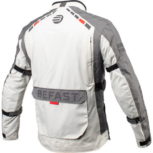 Veste moto Befast VALKYRIA certifiée CE 3 couches noir gris M - Product Image 4
