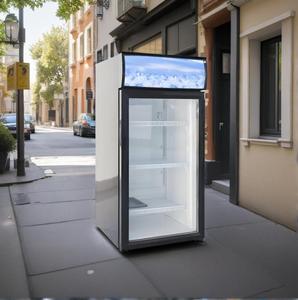 Refrigerador de exhibición de bebidas de pie comercial Puerta de vidrio abierta Control digital Refrigerador de exhibición de <span class=keywords><strong>Coca</strong></span>-<span class=keywords><strong>Cola</strong></span> para enfriamiento para uso comercial - Product Image 5