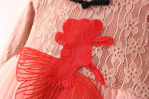 Ropa Infantil Japonesa al por Mayor, Vestidos de Rejilla Ajustables de Invierno para Niñas, Diseño de Año Nuevo, en China - Product Image 3