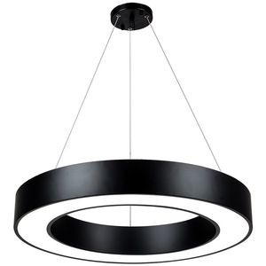 Suspension LED moderne blanc 5000K blanc neutre, protection oculaire, haute luminosité, en aluminium, dimmable, pour salon, montage au plafond - Product Image 2