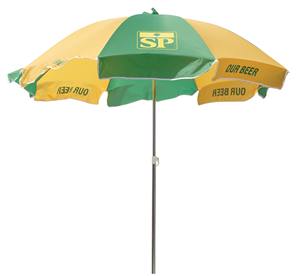 Sombrilla barata de la venta caliente Patio al aire libre Sun Potable Beach Paraguas grande con el logotipo - Product Image 5