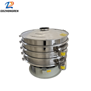 Pequeño agitador de tamiz vibratorio eléctrico ultrasónico para procesamiento de alimentos, pantalla vibratoria automática, máquina de tamiz de polvo de yuca - Product Image 1