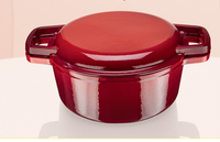 Castiron pot multi-usages/pot castiron avec couvercle/pot combiné castiron