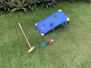 Tapis de golf extérieur et intérieur Tour Backyard Golf frapper cible Cornhole jeu de <span class=keywords><strong>croquet</strong></span> - Product Image 3