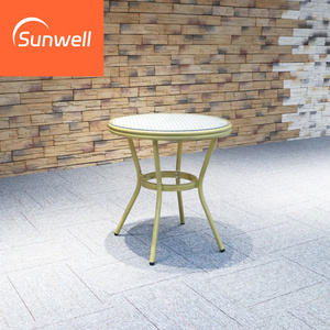Chaise en rotin tressé de style français empilable à prix d'usine, mobilier de <span class=keywords><strong>jardin</strong></span> en bambou de <span class=keywords><strong>Paris</strong></span>, table de bistrot, salon, parc - Product Image 5