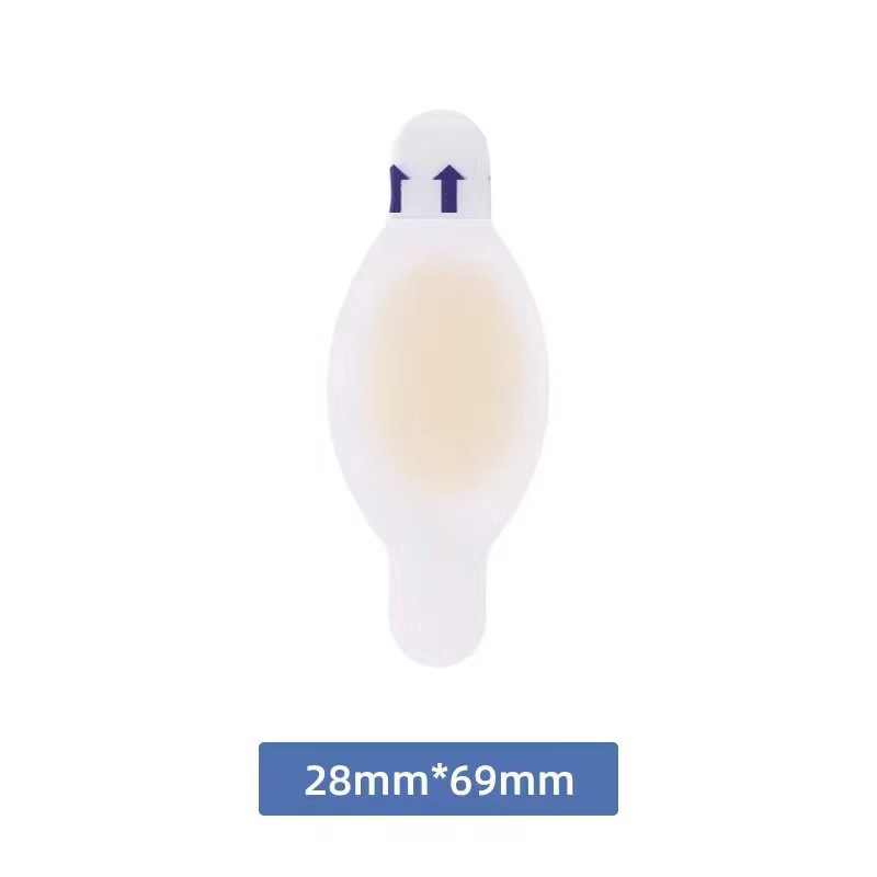 Large watch-shaped toe stickers