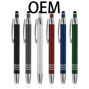 Personalized Matt Finishing Metal Stylus Soft <b>Touch</b> <b>Pen</b> <b>with</b> Custom Logo Durable IPad/Tablet Business Gifts - Product Image 1