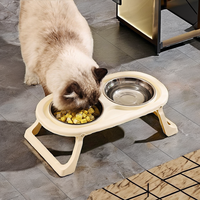 Gamelle pour chien pliable double grande capacité, écologique, classique, ronde, étanche IPX5, anti-choc, en plastique