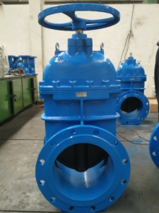 Tay bánh xe di + EPDM Van cổng ngồi giá tốt PN10 PN16 Van cổng F4 F5 loạt không tăng thân dn800 cao su nước 1 mảnh TWS - Product Image 5