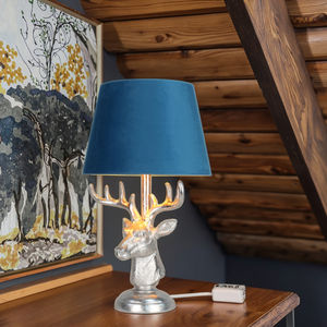 Reindeer Table <strong>Lamp</strong> Animal <strong>Lamps</strong> Home Decor for Living Room Bedroom Desk <strong>Lamp</strong> Decorative Lighting Indoor Desk <strong>Lamp</strong> Deer Silver - Product Image 4