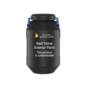 Pintura de Revestimiento Líquido con Efecto Piedra Natural a Base de Acrílico para Exteriores, Muestra Gratuita para Aplicación con Pistola en Casa - Product Image 5