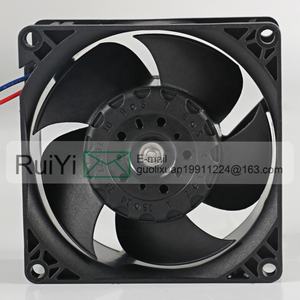 Alemanha 5V 12V 24V DC 48V 230mA 11W AC EC 8038 80X80X38MM 8CM Equipamento High-end Baixo Ruído Grande Volume de ar 8218JN Ventilador - Product Image 3