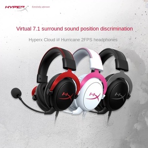 H Y P <span class=keywords><strong>E</strong></span> <span class=keywords><strong>R</strong></span> X Cloud Hurricane 2 cuffie da gioco estremamente cablate con vera funzione Stereo Wireless per uso Mobile <span class=keywords><strong>E</strong></span>-sport - Product Image 3