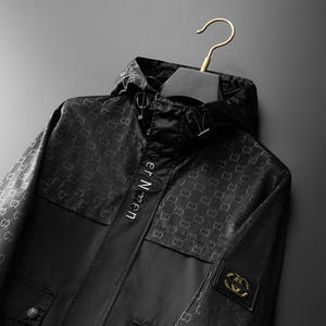 Erkek moda giyim rahat ceket erkekler için kapüşonlu ceket sonbahar Streetwear ceket - Product Image 4