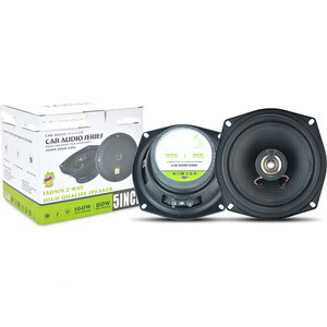 Car <b>Speaker</b> Coaxial Full Range 4 Inch Single Voice Coil 12V 4 Ohm Black Car Audio <b>System</b> - Product Image 5
