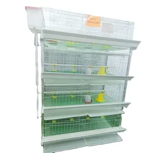 Good Price H Type Galvanized Poultry Farm Equipment Broiler Battery Chicken Cage for Sale