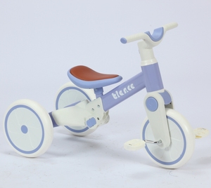 Nouveau vélo d'équilibre multifonction 2 <span class=keywords><strong>en</strong></span> <span class=keywords><strong>1</strong></span> pour tout-petits, tricycle avec barre de poussée - Product Image 3