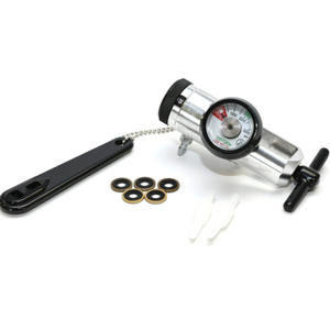 Régulateur de pression pour bouteille d'oxygène en aluminium CGA870 CGA540, conception anti-chute pour gaz GPL et hélium - Product Image 4